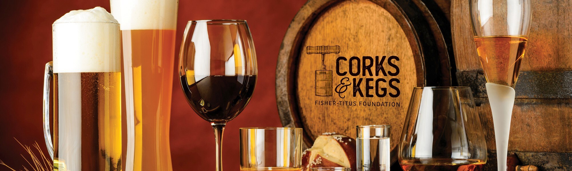 Corks & Kegs Banner