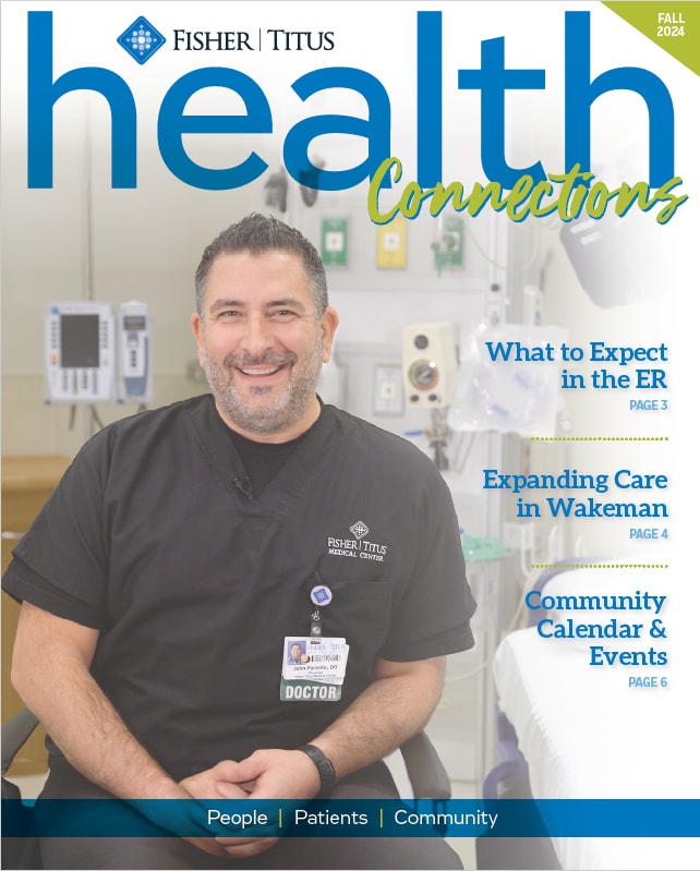 Cover of the Fall 2024 Health Connections Newsletter